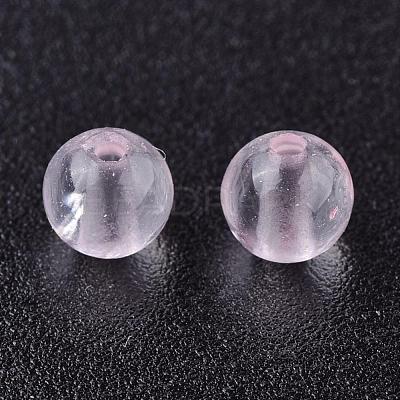 Natural  Rose Quartz Beads Strands G-L104-4mm-01-1
