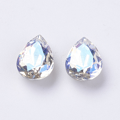 Imitation Austrian Crystal Glass Rhinestone RGLA-K011-18x25-001MO-1