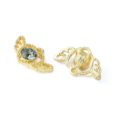 Alloy Rhinestone Pendants ALRI-YW0001-16-1