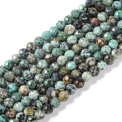 Natural African Turquoise(Jasper) Beads Strands G-N342-29B-1