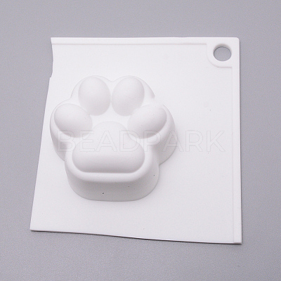 DIY Cat Paw Silicone Molds LS-DIY-WH0177-94A-1