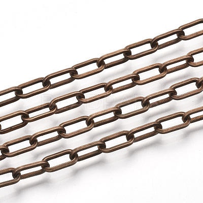 Unwelded Iron Paperclip Chains CH-S125-02E-R-1