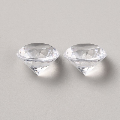 Acrylic Cabochons OACR-WH0037-25A-1