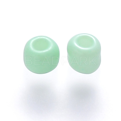 12/0 Baking Paint Glass Round Seed Beads SEED-S036-01A-02-1
