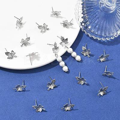 SHEGRACE Brass Stud Earring Findings XGRQ64921-861P-1