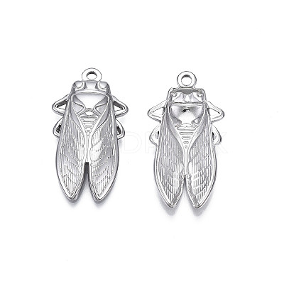 Non-Tarnish 201 Stainless Steel Pendants X-STAS-S119-165P-1