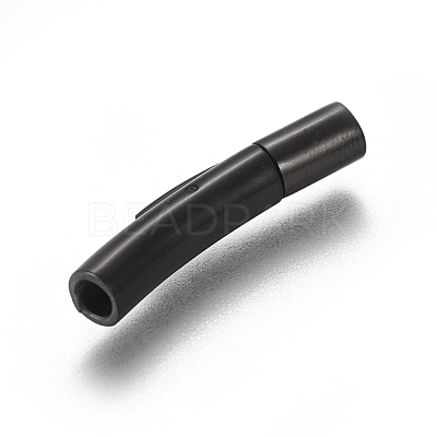 304 Stainless Steel Bayonet Clasps STAS-I013-3mm-B-1-1