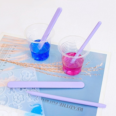 Reusable Non-stick Silicone Mixing Sticks DIY-Q033-13-1