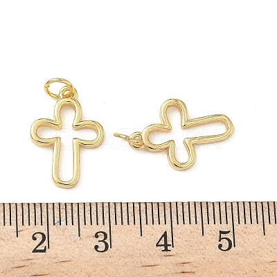 Brass Pendants KK-L243-04G-1