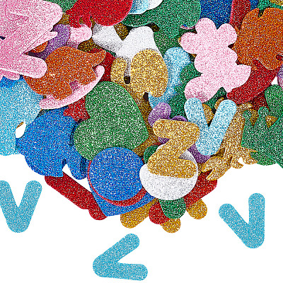 EVA Plastic Self-Adhesive Stickers DIY-SP0004-40-1