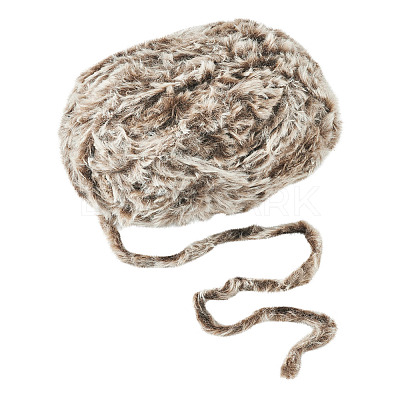 Super Bulky Imitation Fur Polyester Yarn OCOR-TAC0016-36G-1