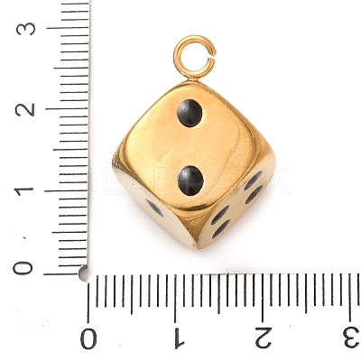 304 Stainless Steel Pendants STAS-D263-18B-G-1