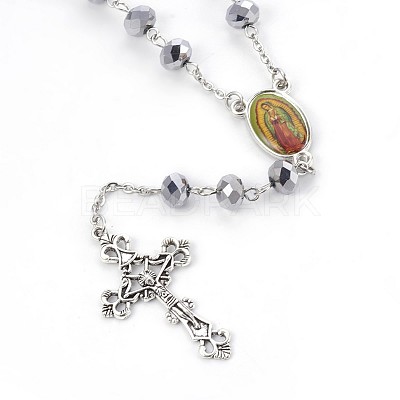 Alloy Pendant Necklaces NJEW-JN02272-1