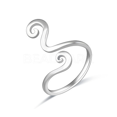 Boho Adjustable Brass Twisted Wire Wrapped Long Toe Rings FS-WG2F3DA-02-1