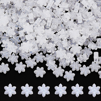 200Pcs Transparent Acrylic Beads OACR-HY0001-14-1