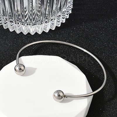 304 Stainless Steel European Style Torque Bangles Making PPJ-G001-04P-A-1