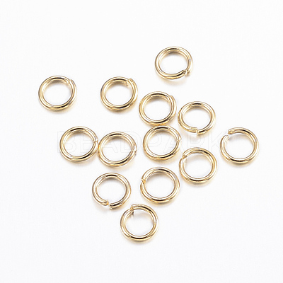 304 Stainless Steel Open Jump Rings STAS-E147-59G-1