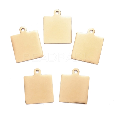 304 Stainless Steel Pendants STAS-I140-23B-G-1