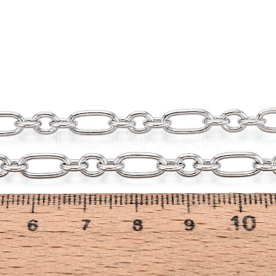 Brass Oval Link Chains CHC-T018-24P-1
