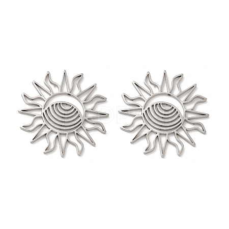 Non-Tarnish 304 Stainless Steel Cobochons STAS-L020-030P-1