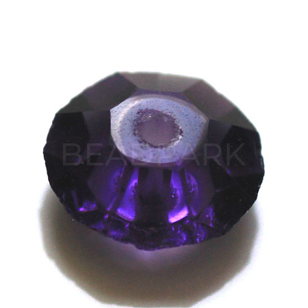 Imitation Austrian Crystal Beads SWAR-F061-4x8mm-27-1