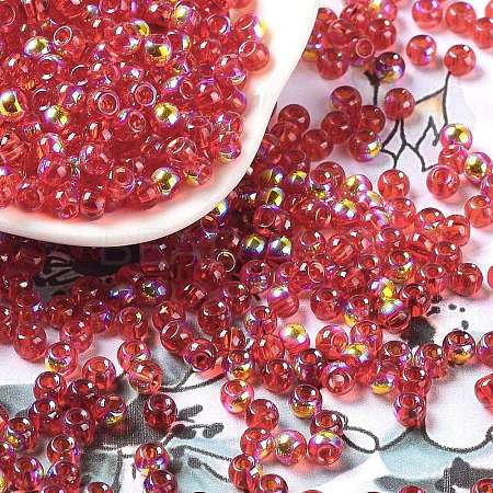 Glass Seed Beads SEED-H002-A-A618-1