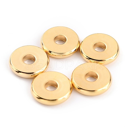 Brass Beads X-KK-O133-316C-G-1