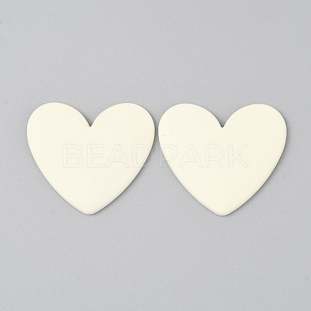 Opaque Resin Cabochons RESI-WH0041-03J-1