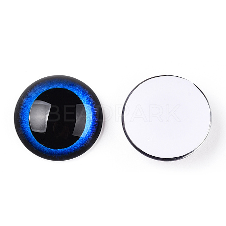 Glass Cabochons GGLA-T004-04W-1