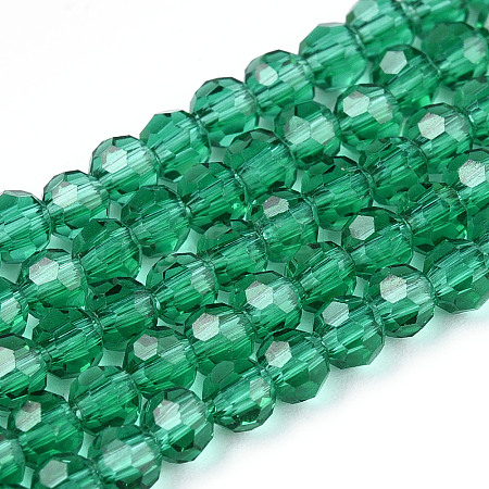 Transparent Glass Beads Strands EGLA-A035-T3mm-D18-1