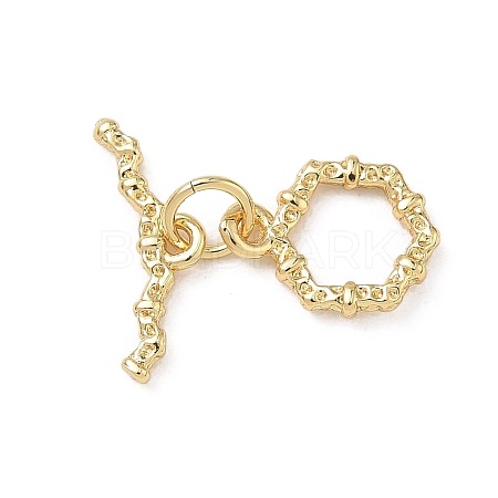 Brass Toggle Clasp KK-D289-53C-G-1