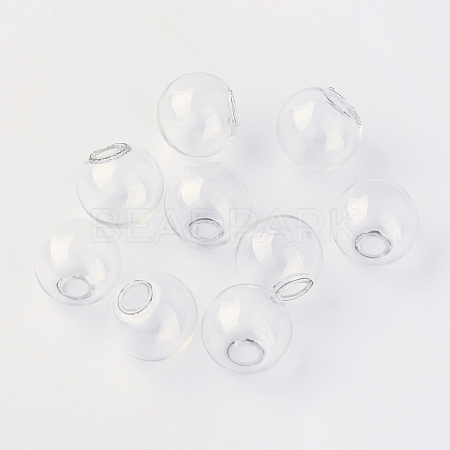 Round Mechanized One Hole Blown Glass Globe Ball Bottles X1-BLOW-R001-18mm-1