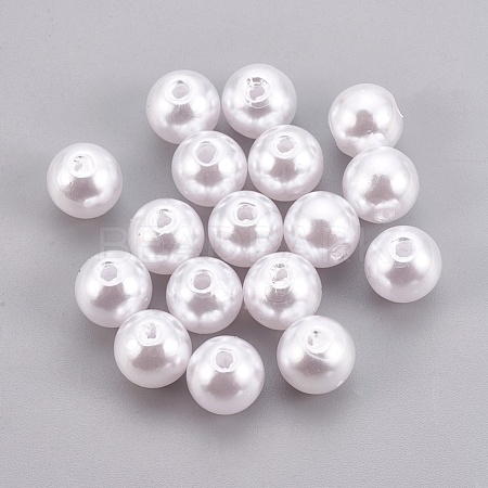 ABS Plastic Imitation Pearl Beads X-KY-G009-16mm-03-1
