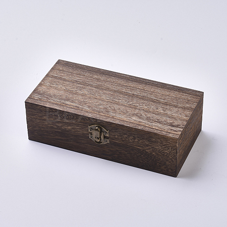 Wooden Storage Boxes OBOX-WH0004-08B-1
