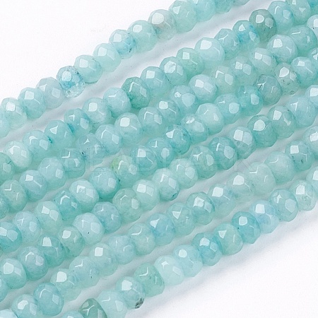 Natural White Jade Bead Strands X-G-R171-2x4mm-08-01-1