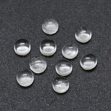 Natural Quartz Crystal Cabochons X-G-O175-23-08-1