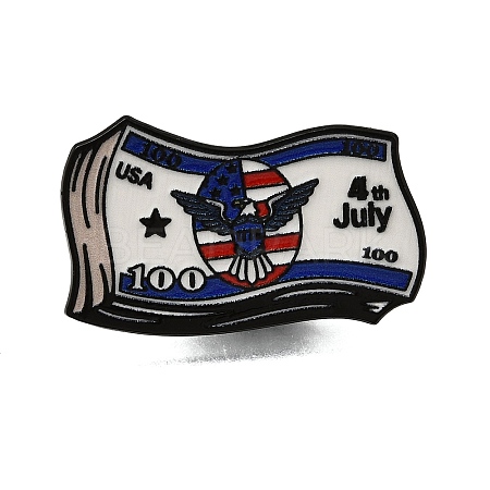 Independence Day Enamel Brooches AL-CBA97E5-01EB-04-1