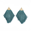 Polyester Tassel Big Pendant Decorations FIND-T042-08-1