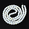 Electroplate Glass Beads Strands EGLA-N002-13-A13-2