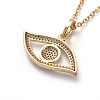 304 Stainless Steel Chain Necklaces NJEW-G335-41G-3