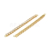 Rack Plating Brass Pave Cubic Zirconia Connector Charms KK-D044-01A-G-03-2