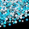 Transparent & Opaque Acrylic Bead OACR-TAC0002-08C-3