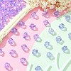 Transparent Acrylic Beads TACR-S154-20A-47-4