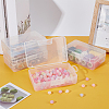 Plastic Bead Containers with Hinged Lid AJEW-WH0479-88A-5