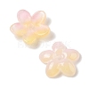 Transparent Spray Paint Glass Beads GLAA-Z011-07E-2