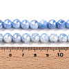 Anti-Tarnish Electroplate Glass Beads Strands GLAA-N010-8mm-02-5
