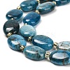 Natural Apatite Beads Strands G-H005-A03-02-4