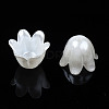 Spray Paint ABS Plastic Imitation Pearl Beads X1-MACR-N013-001F-4