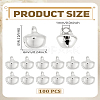 100Pcs Iron Bell Charms IFIN-LP0001-33S-2