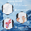 4Pcs 4 Styles Sport Ball PET Hollow Out Drawing Painting Stencils DIY-MA0004-14-4